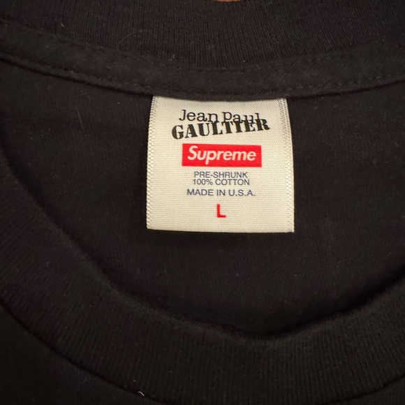 Supreme Jean Paul Gaultier Tee
Black - Picture 7 of 9